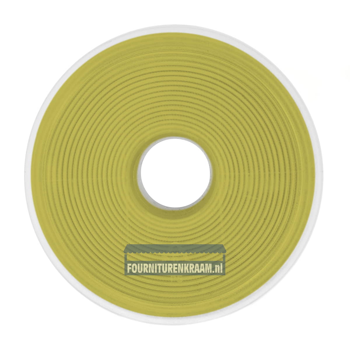 Satijn Lint Olijf 38 mm - Aanbieding rol 25 meter Satijn Lint SL - 38MM - 421 - OlIJF - ROL - 25M