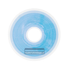 Satijn Lint zacht blauw 38 mm - Aanbieding rol 25 meter Satijn Lint SL - 38MM - 262 - ZACHT - BLAUW - ROL - 25M