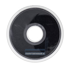 Satijn Lint Zwart 38 mm - Aanbieding rol 25 meter Satijn Lint SL - 38MM - 233 - ZWART - ROL - 25M 3506620103178