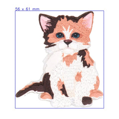 Schattige Kitten Strijk Applicatie Applicatie HKM - 44461
