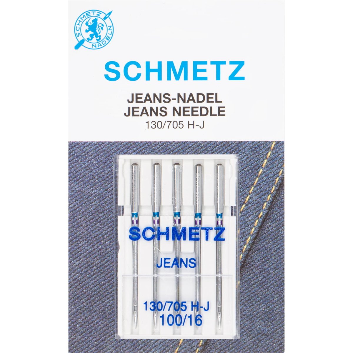 Schmetz Jeans 100 naaimachine naalden Naaimachine naalden SCHMETZ - JEANS - 100 4006589002066
