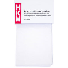 Stretch reparatiedoek wit 40x6 cm Repraratiedoek STRETCH - REPARATIEDOEK - WIT - 117007
