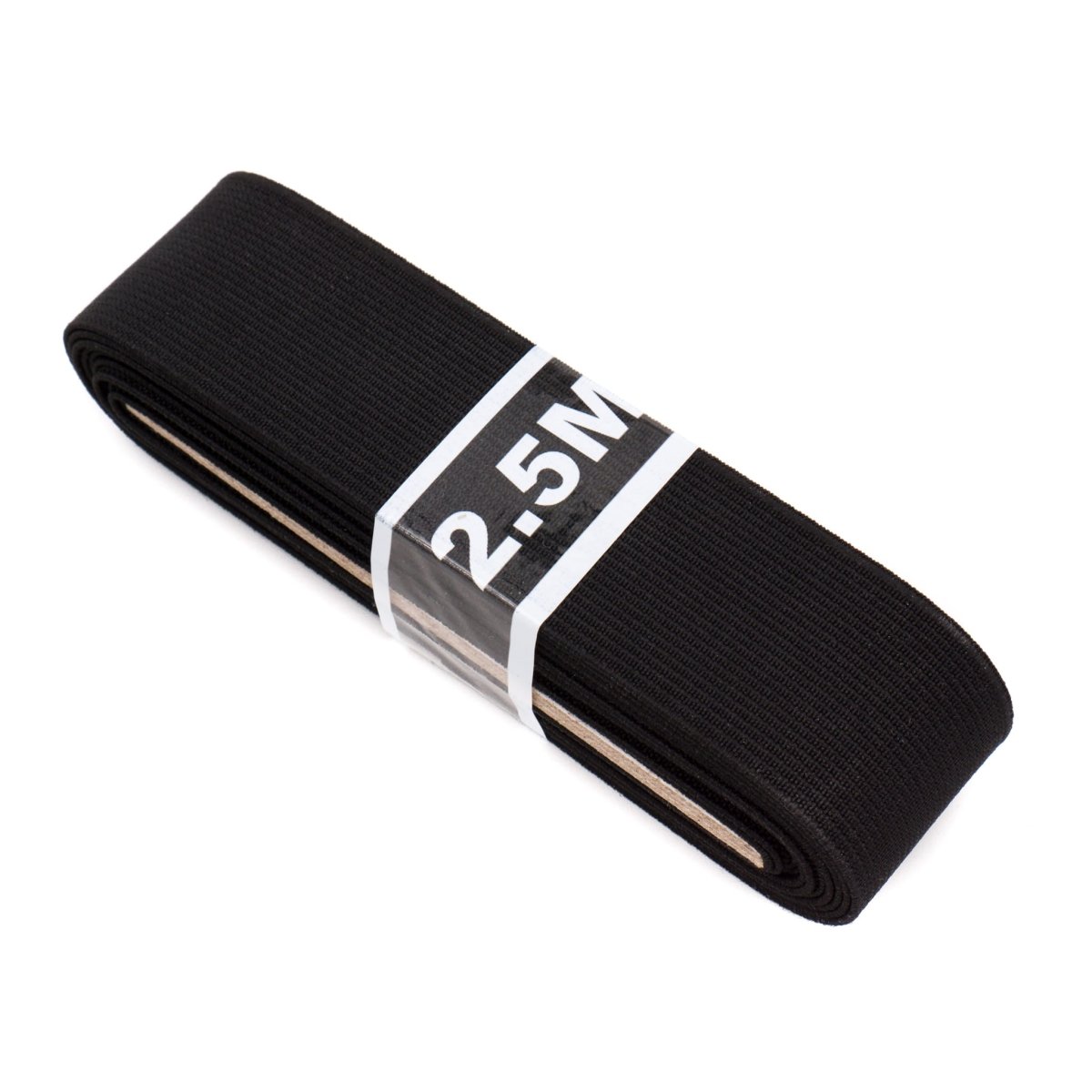 Taille elastiek stevig 3 cm zwart | bosje 2,5 meter Huismerk TAILLE - ELASTIEK - STEVIG - 3CM - ZWART