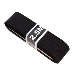 Taille elastiek stevig 3 cm zwart | bosje 2,5 meter Huismerk TAILLE - ELASTIEK - STEVIG - 3CM - ZWART