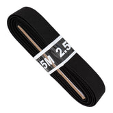 Taille elastiek stevig 1,5 cm zwart| bosje 2,5 meter Elastiek TAILLE - ELASTIEK - STEVIG - 1,5CM - ZWART