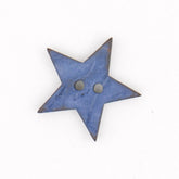 Unieke Textuur Blauwe Ster Knoop Knopen KNP00003