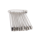 Veiligheidsspelden groot zilver 60mm 12stuks Veiligheidsspelden VSD00006