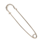 Vestspeld groot zilver 10cm Veiligheidsspelden VESTSPELD - 10 - ZILVER