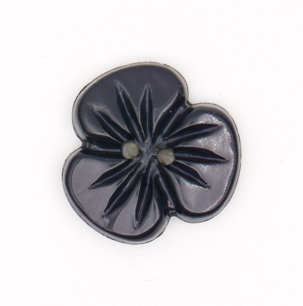 Bloemvormige Knoop | Diep donkerblauw | Diameter 20mm Knopen KNP00121