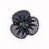 Bloemvormige Knoop | Diep donkerblauw | Diameter 20mm Knopen KNP00121