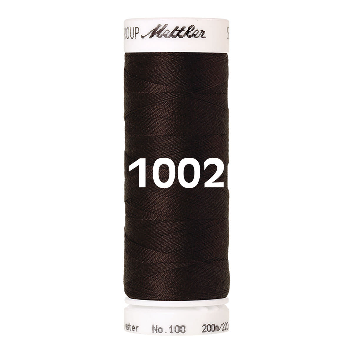 Amann Mettler Seralon naaigaren | 200m | 1002 Very Dark Brown