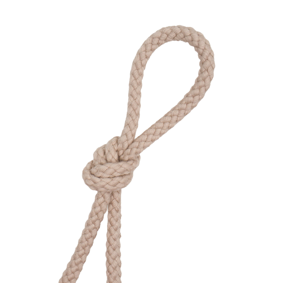 Cotton cord | 7mm | per meter | black