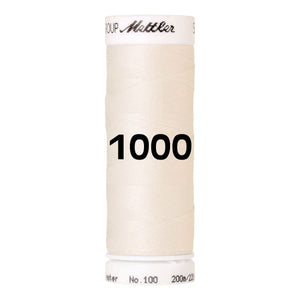 Amann Mettler Seralon sewing thread | 200m | 1000 Eggshell