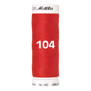 Amann Mettler Seralon sewing thread | 200m | 104 Sugar apple