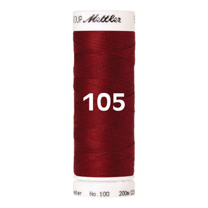 Amann Mettler Seralon sewing thread | 200m | 105 Fire Department