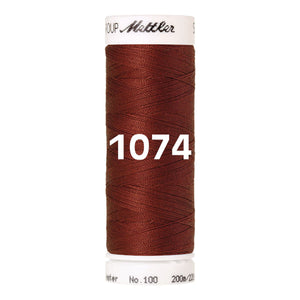 Amann Mettler Seralon sewing thread | 200m | 1074 Brick