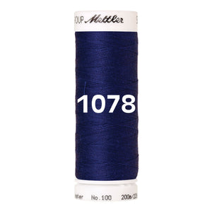 Amann Mettler Seralon sewing thread | 200m | 1078 Fire Blue