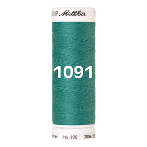 Amann Mettler Seralon sewing thread | 200m | 1091 Deep Aqua