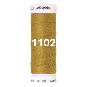 Amann Mettler Seralon sewing thread | 200m | 1102 Ocher