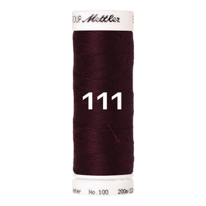 Amann Mettler Seralon sewing thread | 200m | 111 Beetroot red