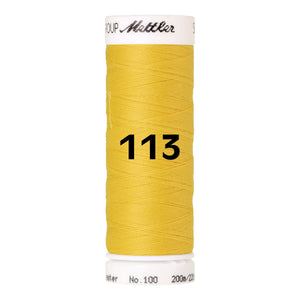 Amann Mettler Seralon sewing thread | 200m | 113 Buttercup