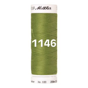 Amann Mettler Seralon sewing thread | 200m | 1146 Yellowgreen