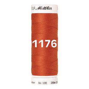 Amann Mettler Seralon sewing thread | 200m | 1176 Dark Orange