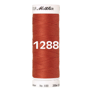 Amann Mettler Seralon sewing thread | 200m | 1288 Reddish Ocher