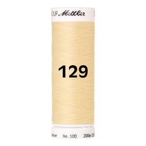 Amann Mettler Seralon sewing thread | 200m | 129 Vanilla