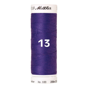 Amann Mettler Seralon sewing thread | 200m | 13 Venetian Blue