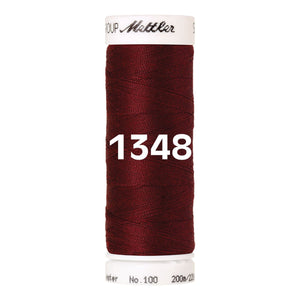 Amann Mettler Seralon sewing thread | 200m | 1348 blue elderberry