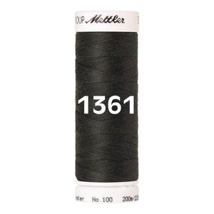 Amann Mettler Seralon sewing thread | 200m | 1361 Dark Rain Cloud