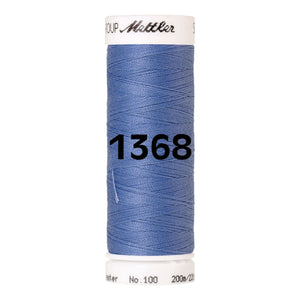 Amann Mettler Seralon sewing thread | 200m | 1368 Dolphin Blue