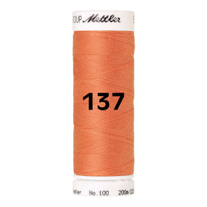 Amann Mettler Seralon sewing thread | 200m | 137 Pink Grapefruit