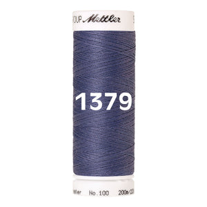 Amann Mettler Seralon sewing thread | 200m | 1379 Rich Blue