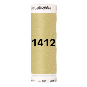 Amann Mettler Seralon sewing thread | 200m | 1412 Lemon Frost