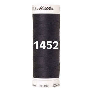 Amann Mettler Seralon sewing thread | 200m | 1452 Dark Pewter