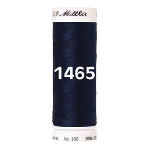 Amann Mettler Seralon sewing thread | 200m | 1465 Midnight Blue