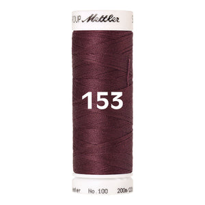 Amann Mettler Seralon sewing thread | 200m | 153 Rosewood