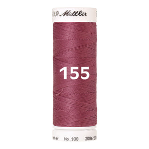 Amann Mettler Seralon sewing thread | 200m | 155 Pink Agate