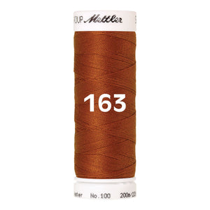 Amann Mettler Seralon sewing thread | 200m | 163 Copper