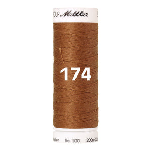 Amann Mettler Seralon sewing thread | 200m | 174 Ashley Gold