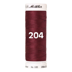 Amann Mettler Seralon sewing thread | 200m | 204 Cadmium Red