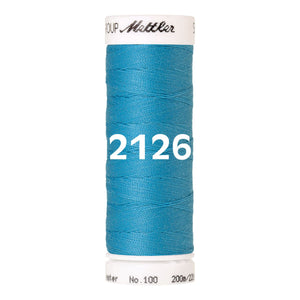 Amann Mettler Seralon sewing thread | 200m | 2126 Danish Teal