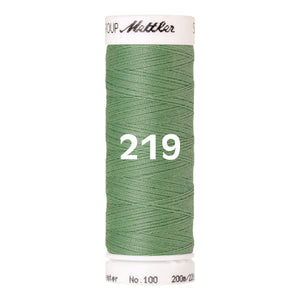 Amann Mettler Seralon sewing thread | 200m | 219 Frozen Mint Green