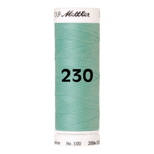 Amann Mettler Seralon sewing thread | 200m | 230 Silver Sage