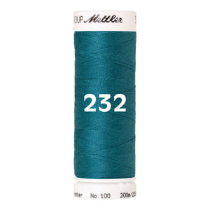 Amann Mettler Seralon naaigaren | 200m | 232 Echt Groenblauw