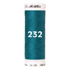 Amann Mettler Seralon naaigaren | 200m | 232 Echt Groenblauw Naaigaren SERALON - 200M - 0232 4012500100186