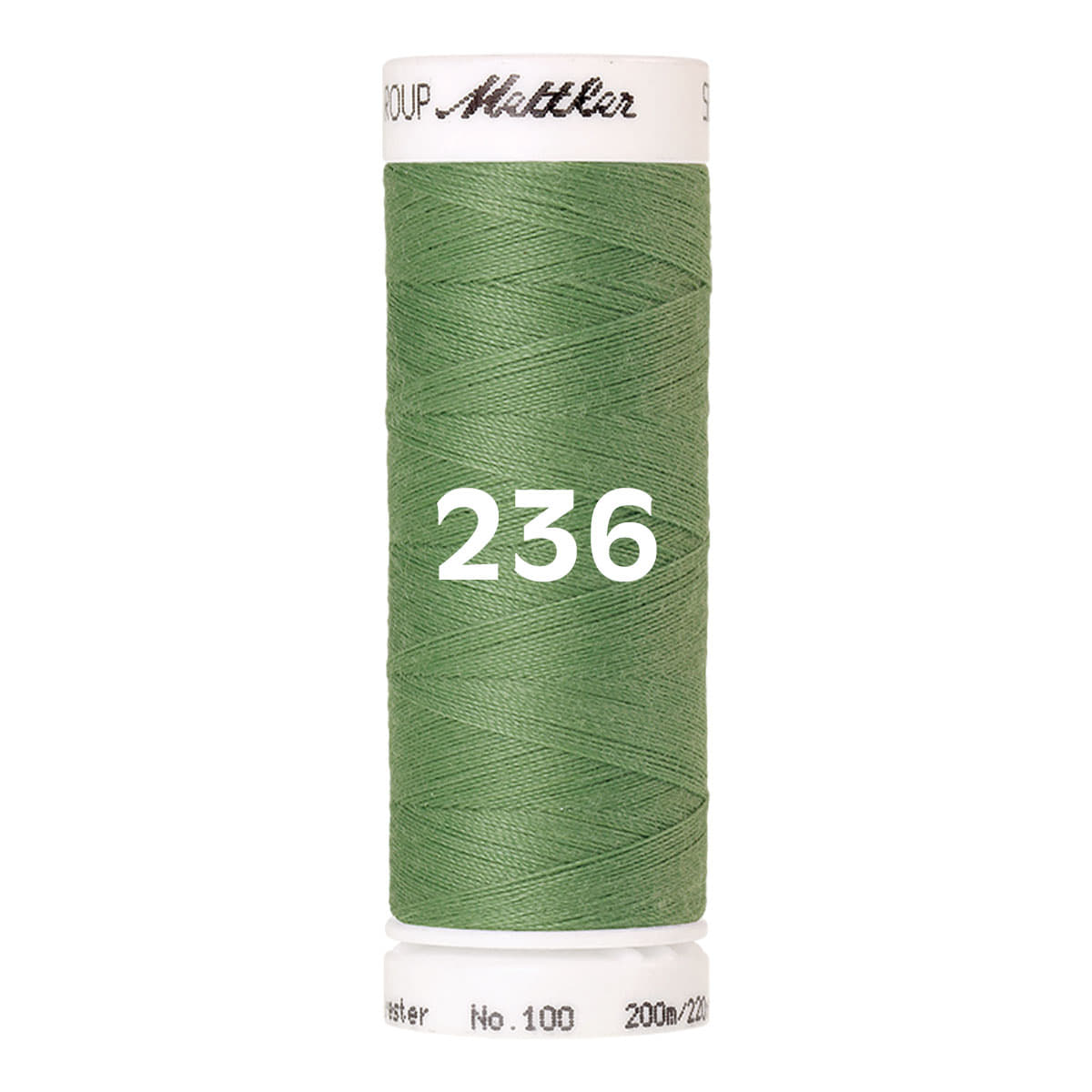 Amann Mettler Seralon naaigaren | 200m | 236 Groene Asperge Naaigaren SERALON - 200M - 0236 4012500100193