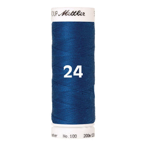 Amann Mettler Seralon sewing thread | 200m | 24 Colonial Blue